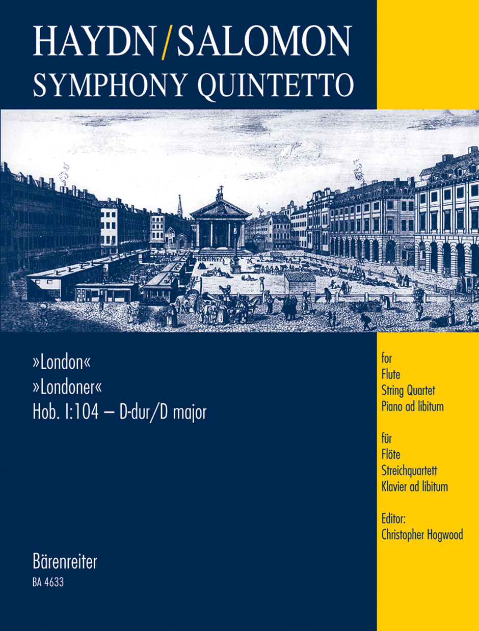 Franz Joseph Haydn: Symphony Quintetto based on Symphony No. 104: Chamber