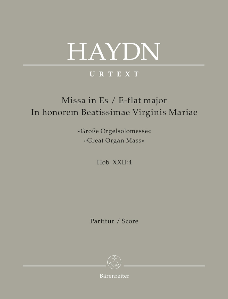 Franz Joseph Haydn: Mass In E-flat Major: Mixed Choir: Score
