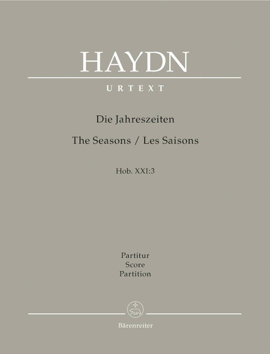 Franz Joseph Haydn: The Seasons Hob.XXI: Mixed Choir: Score