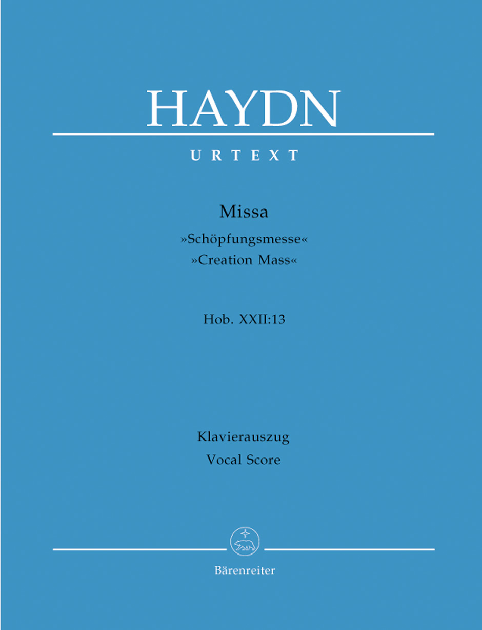 Franz Joseph Haydn: Creation Mass In B Flat Hob.XXII: Voice: Vocal Score