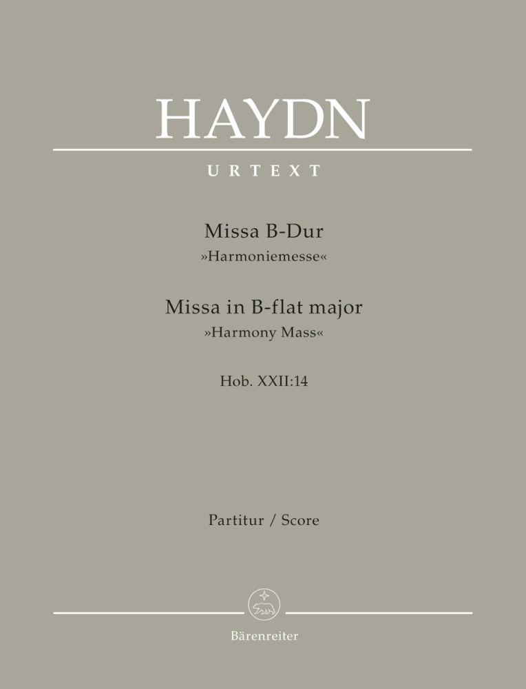 Joseph Haydn: Mass In B-flat: Mixed Choir: Score