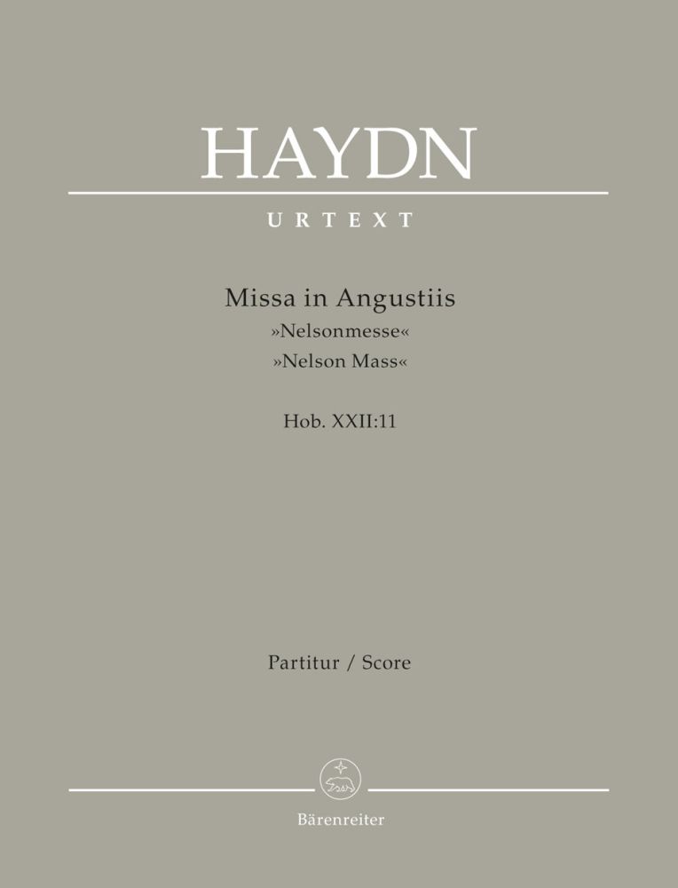 Joseph Haydn: Missa In Angustiis: SATB: Score