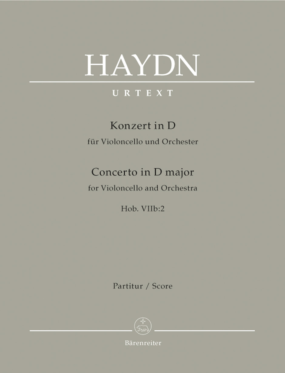 Franz Joseph Haydn: Concerto for Violoncello D major Hob.VIIb:2: Cello