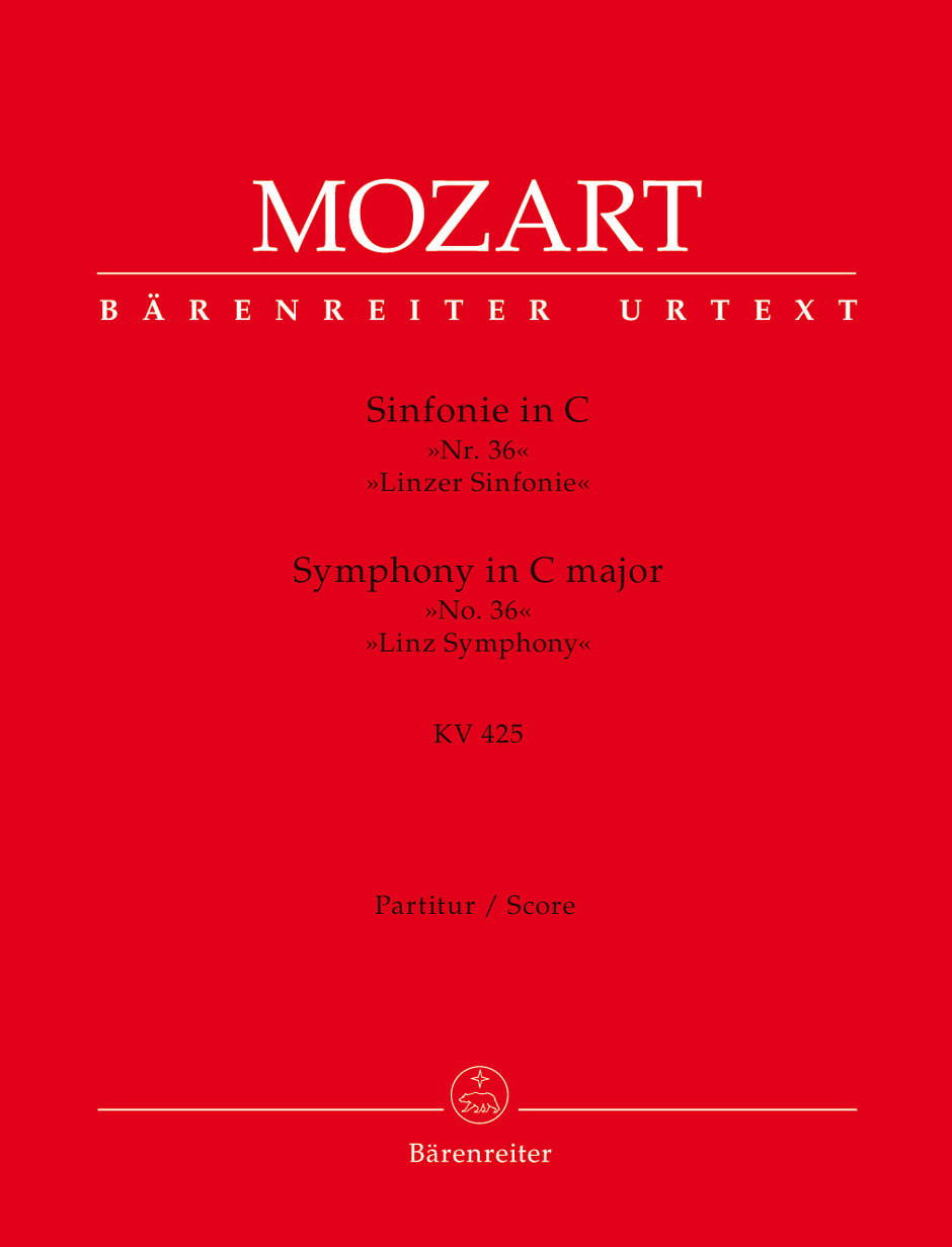 Wolfgang Amadeus Mozart: Symphony No.36 In C K.425 Linz: String Ensemble: Score
