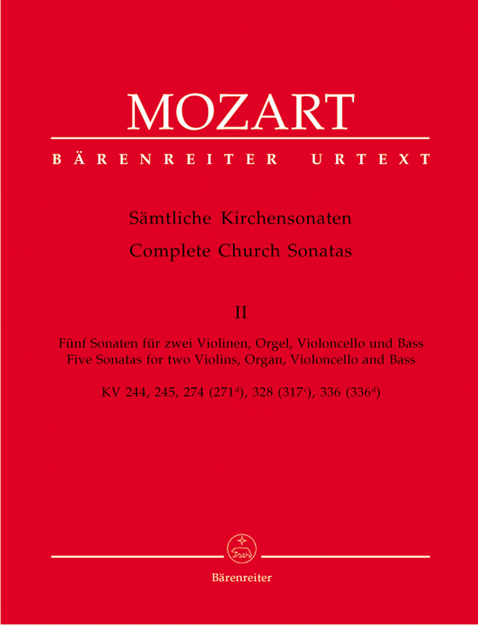 Wolfgang Amadeus Mozart: Complete Church Sonatas Book 2: Organ: Instrumental