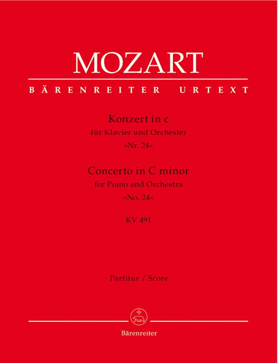 Wolfgang Amadeus Mozart: Piano Concerto In C Minor K.491: Piano: Score