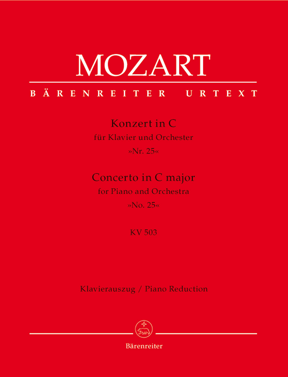 Wolfgang Amadeus Mozart: Piano Concerto No.25 In C K.503: Piano Duet: