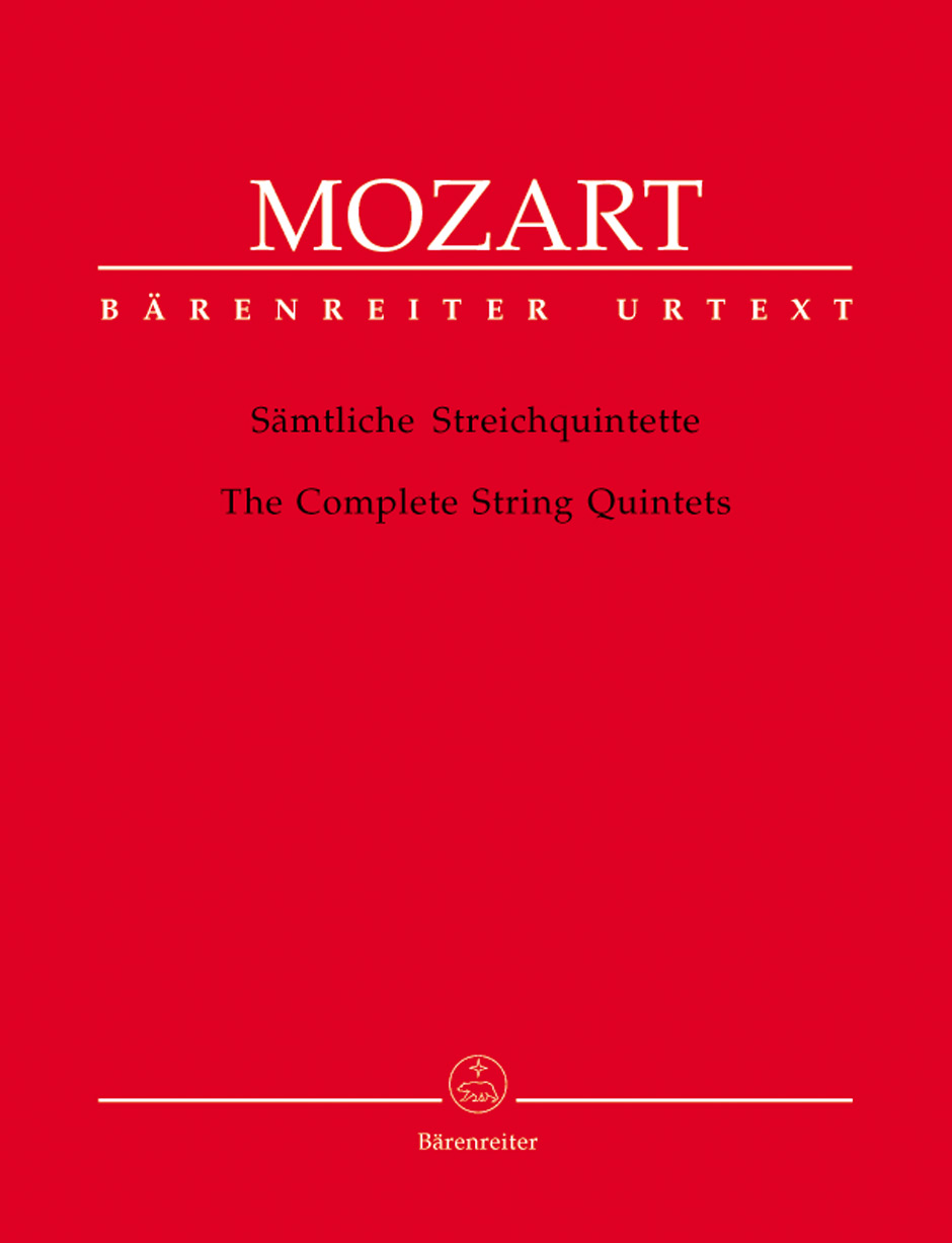 Wolfgang Amadeus Mozart: String Quintets: String Ensemble: Parts