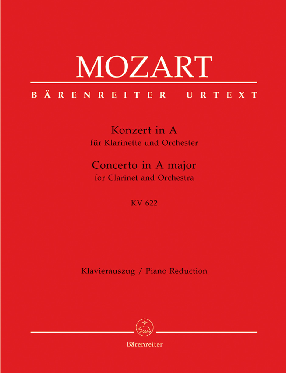 Wolfgang Amadeus Mozart: Clarinet Concerto In A K.622: Clarinet: Instrumental