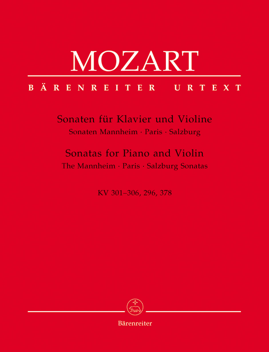 Wolfgang Amadeus Mozart: Sonatas For Violin & Piano: Violin: Score and Parts