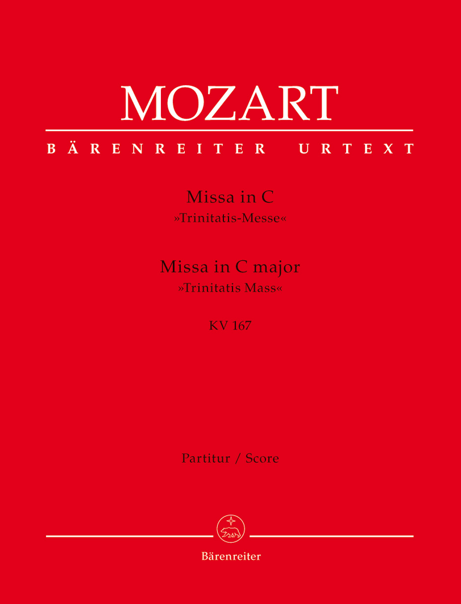Wolfgang Amadeus Mozart: Missa in C major K.167: Mixed Choir: Score