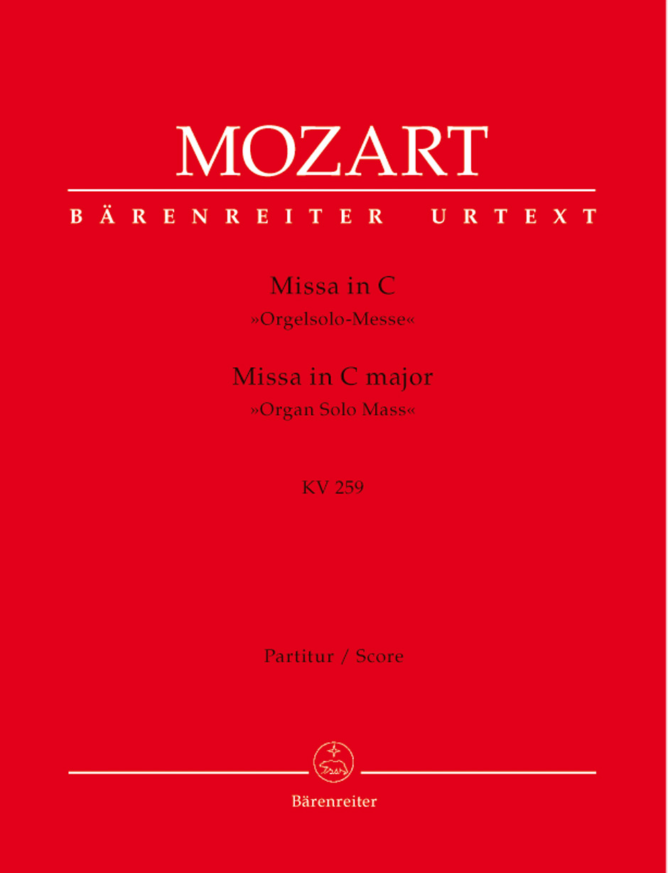 Wolfgang Amadeus Mozart: Missa In C Major K.259: Vocal: Score