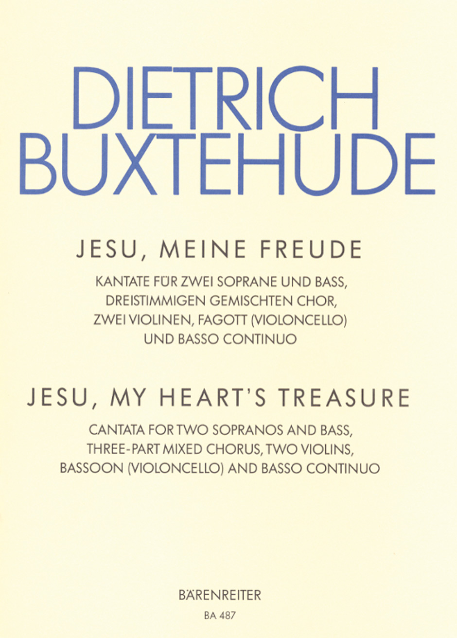 Dietrich Buxtehude: Jesu  my hearts treasure: Mixed Choir: Score and Parts