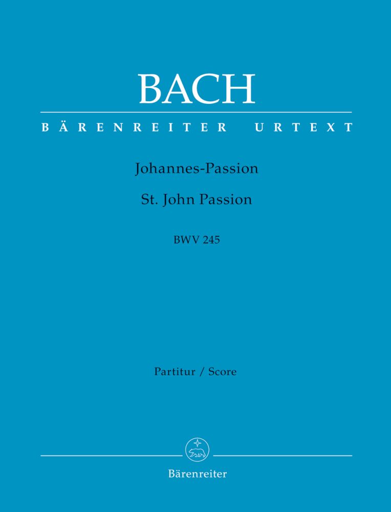 Johann Sebastian Bach: Johannes-Passion (St. John Passion) BWV 245: SATB: Vocal