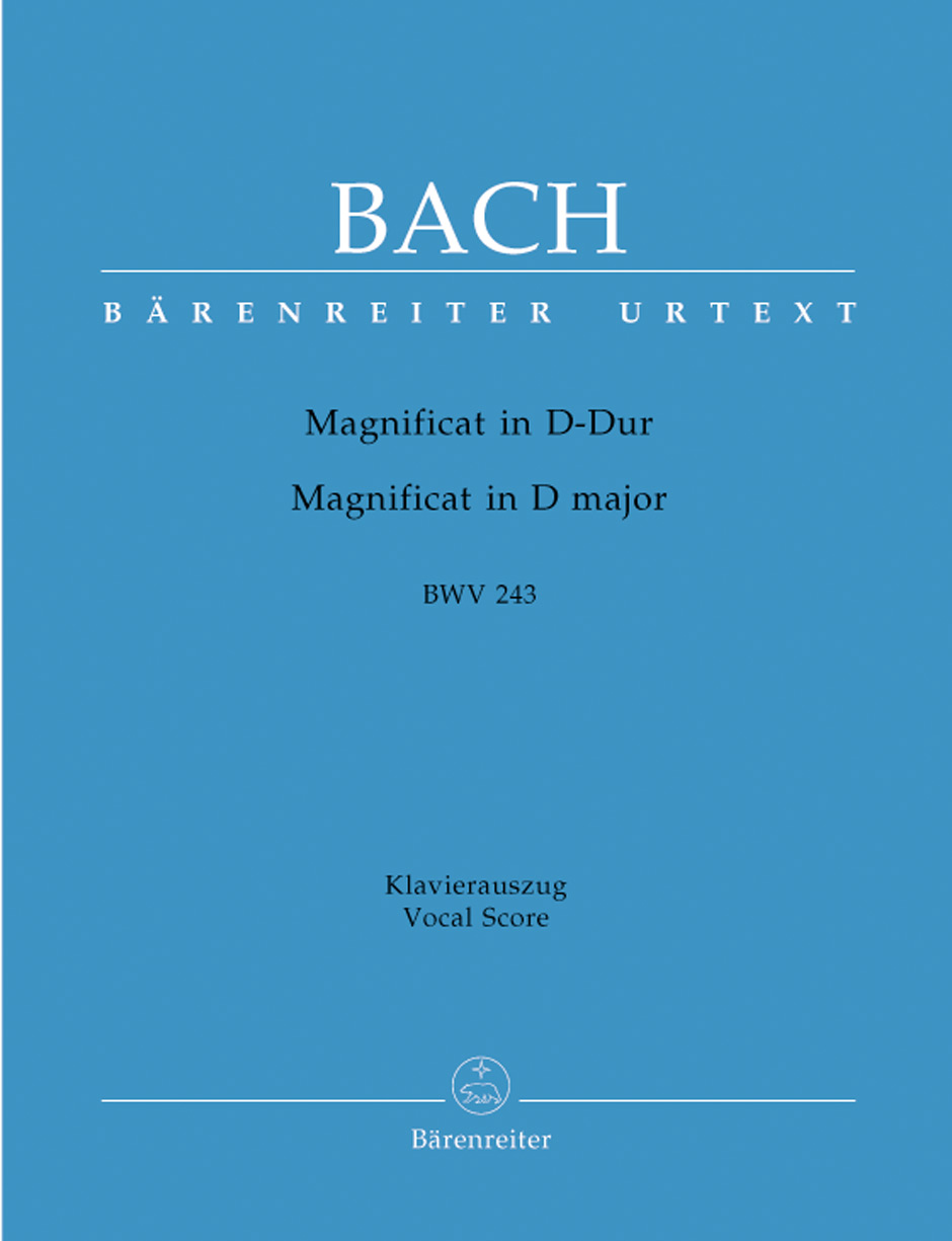 Johann Sebastian Bach: Magnificat In D BWV 243 - Vocal Score: Mixed Choir: Vocal