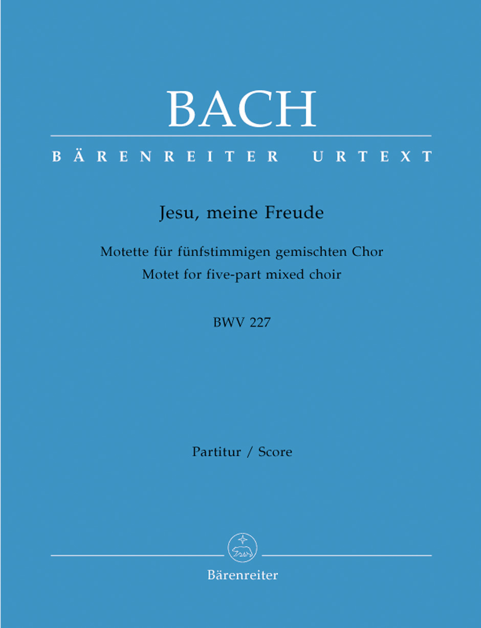 Johann Sebastian Bach: Motet No.3: SATB: Vocal Score