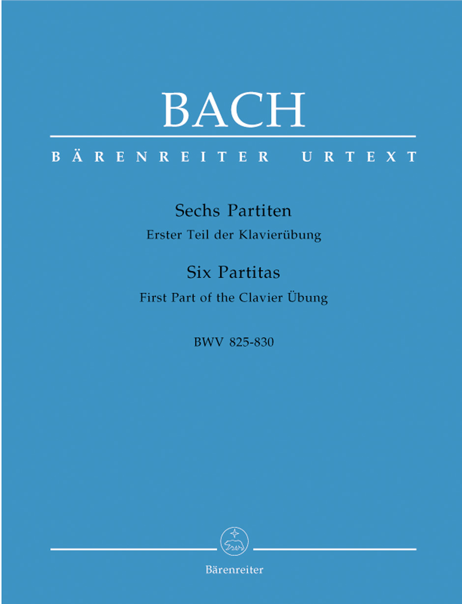 Johann Sebastian Bach: Six Partitas Urtext Bwv 825-830: Piano: Instrumental Work