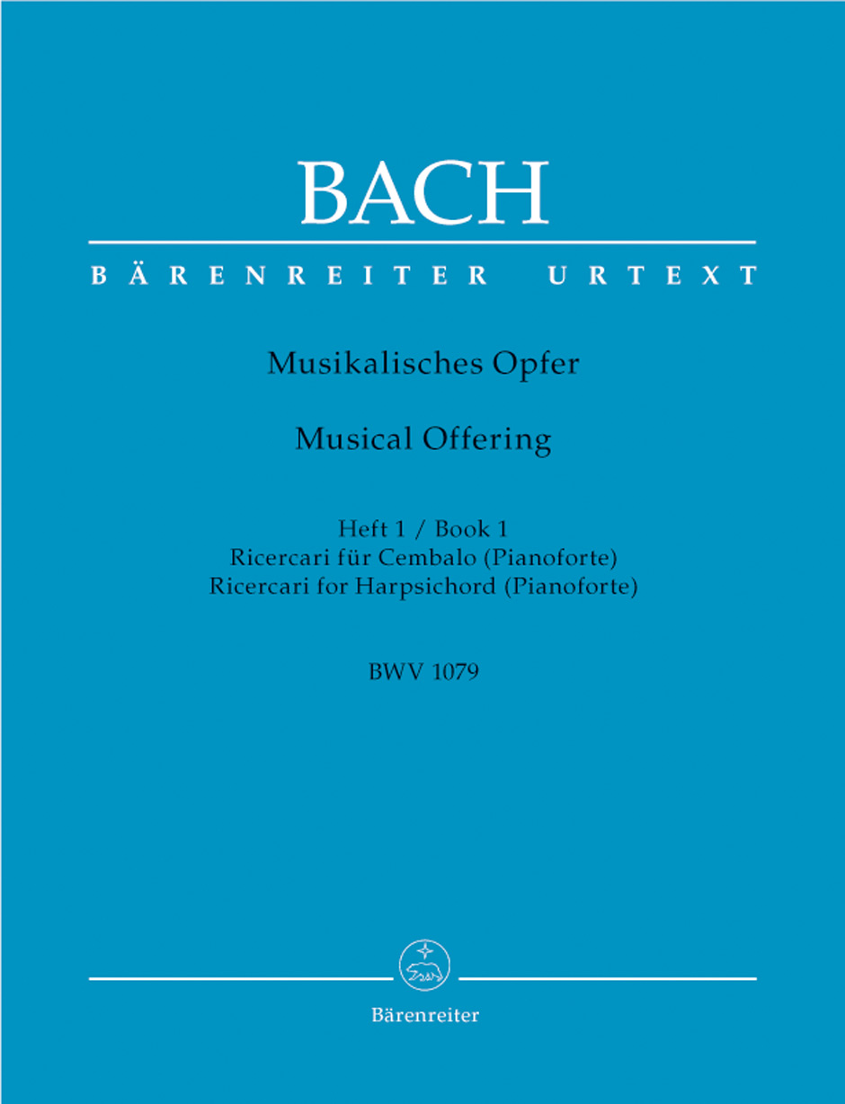 Johann Sebastian Bach: Musical Offering BWV 1079 Book 1: Harpsichord or Piano: