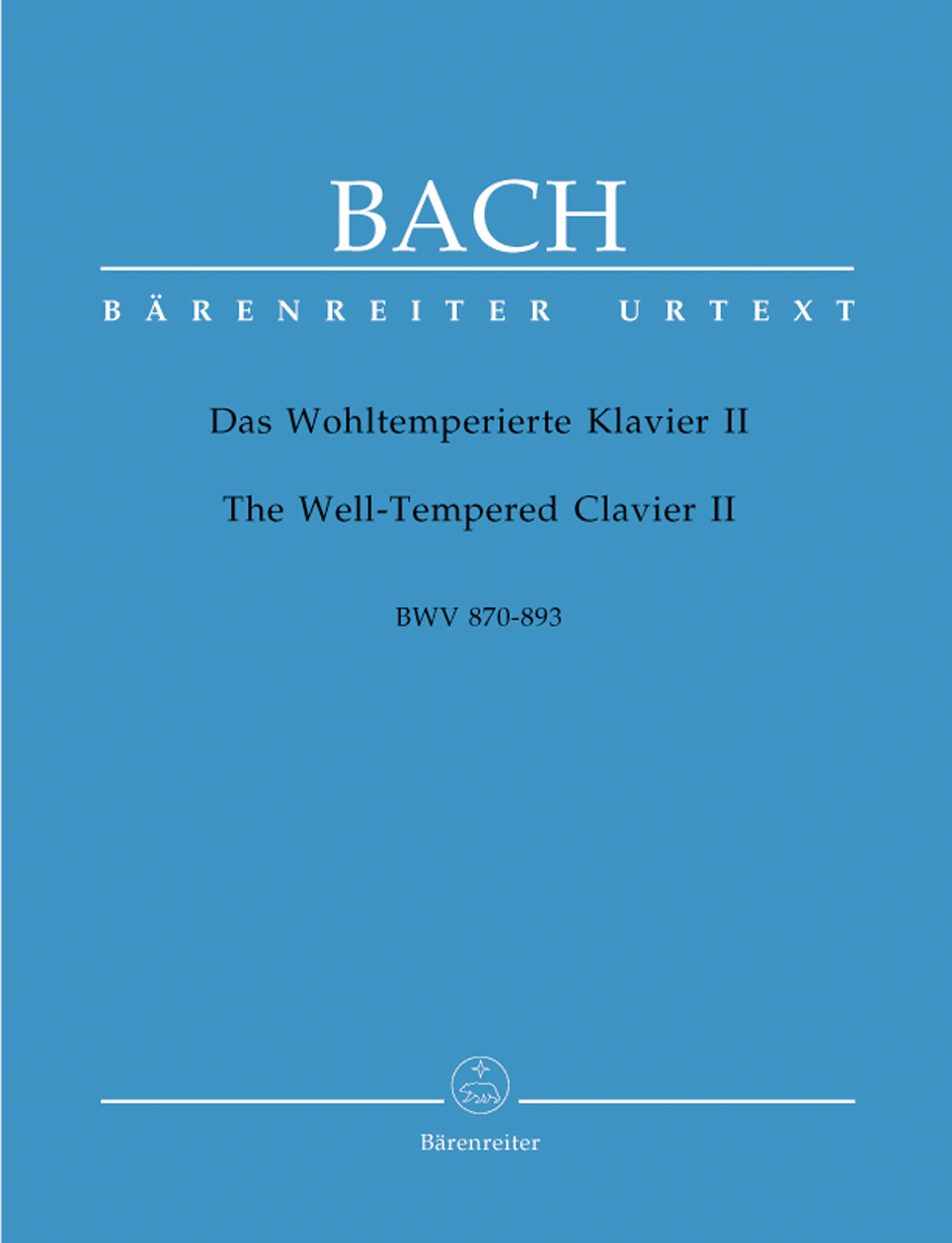 Johann Sebastian Bach: The Well-Tempered Clavier II: Piano or Harpsichord: