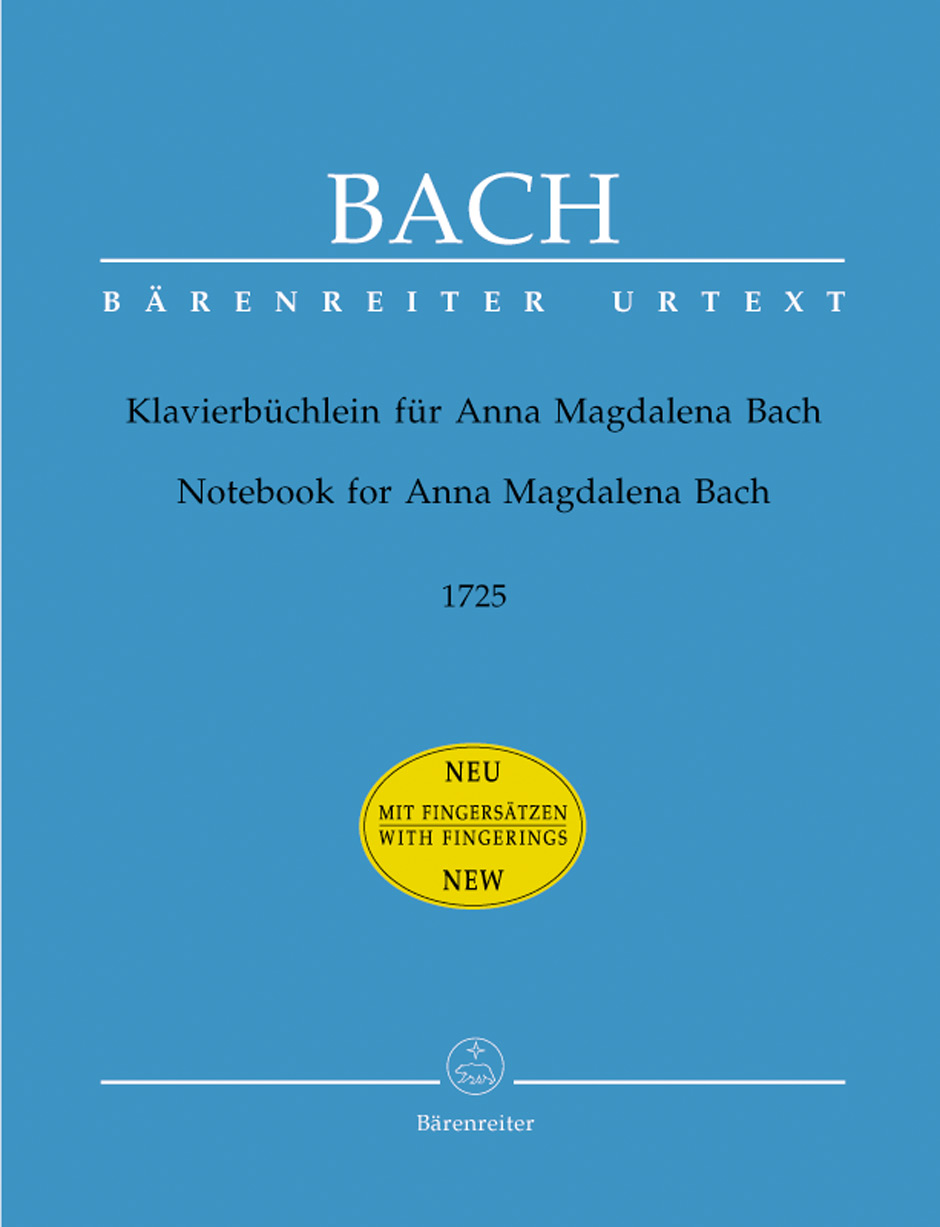 Johann Sebastian Bach: Notebook for Anna Magdalena Bach 1725: Piano: