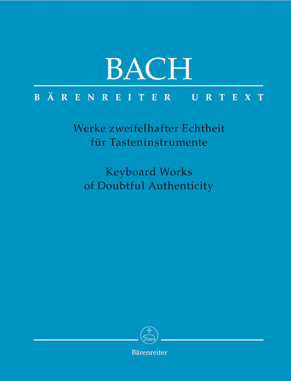 Johann Sebastian Bach: Keyboard Works Of Doubtful Authenticity: Piano: