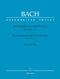 Johann Sebastian Bach: Drei Sonaten und drei Partiten: Violin: Instrumental