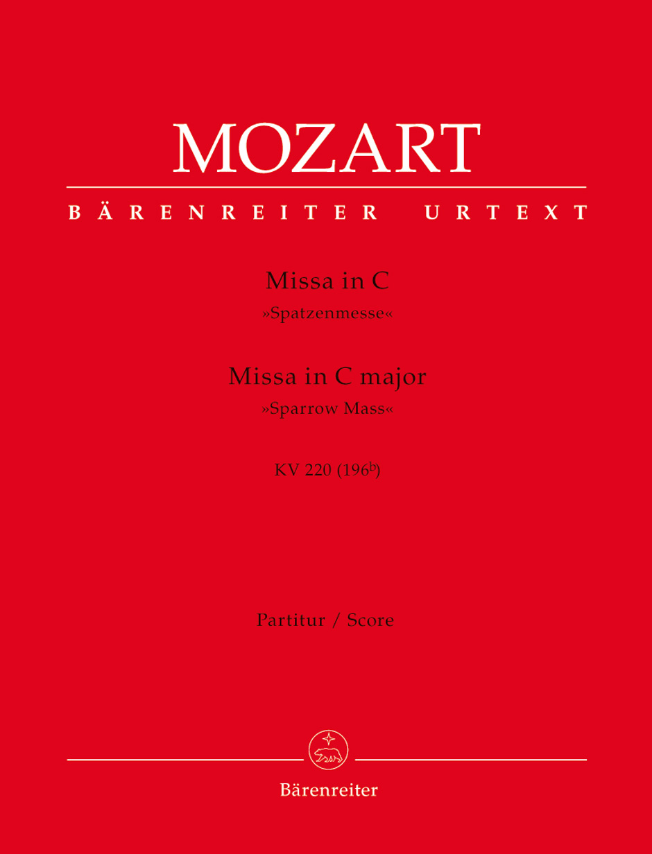 Wolfgang Amadeus Mozart: Missa in C major: Mixed Choir: Score