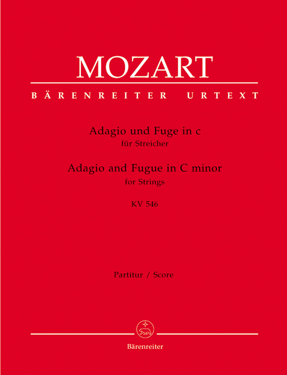 Wolfgang Amadeus Mozart: Adagio And Fugue For Strings In C Minor K.546: Chamber