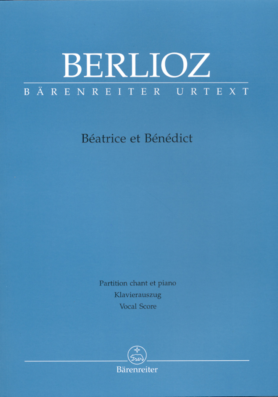 Hector Berlioz: Beatrice et Benedict Hol. 138: Piano: Vocal Score