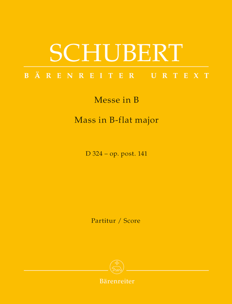 Franz Schubert: Mass In B-Flat Major Op.Post.141 D 324: Mixed Choir: Score