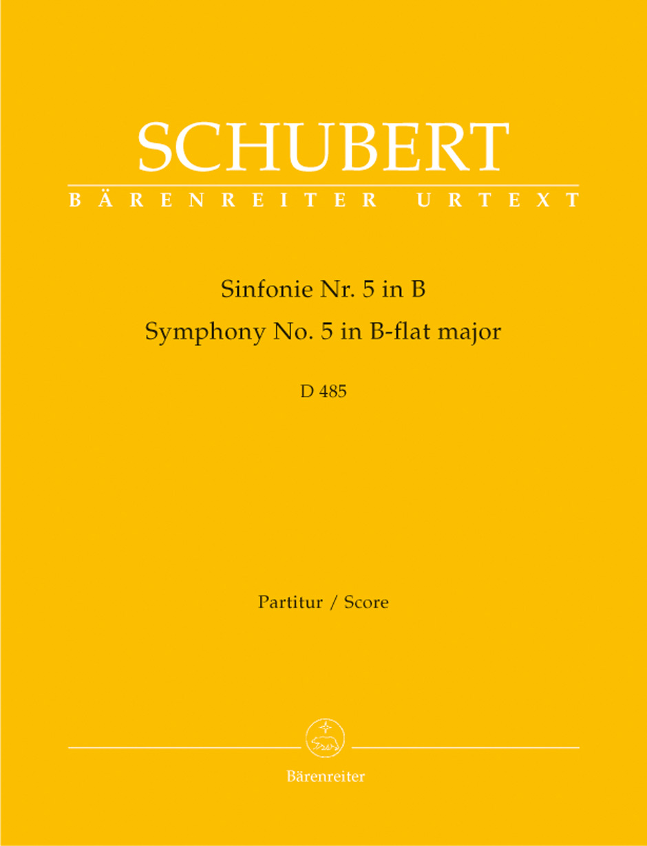 Franz Schubert: Symphony No.5 In B-Flat D 485: Orchestra: Score