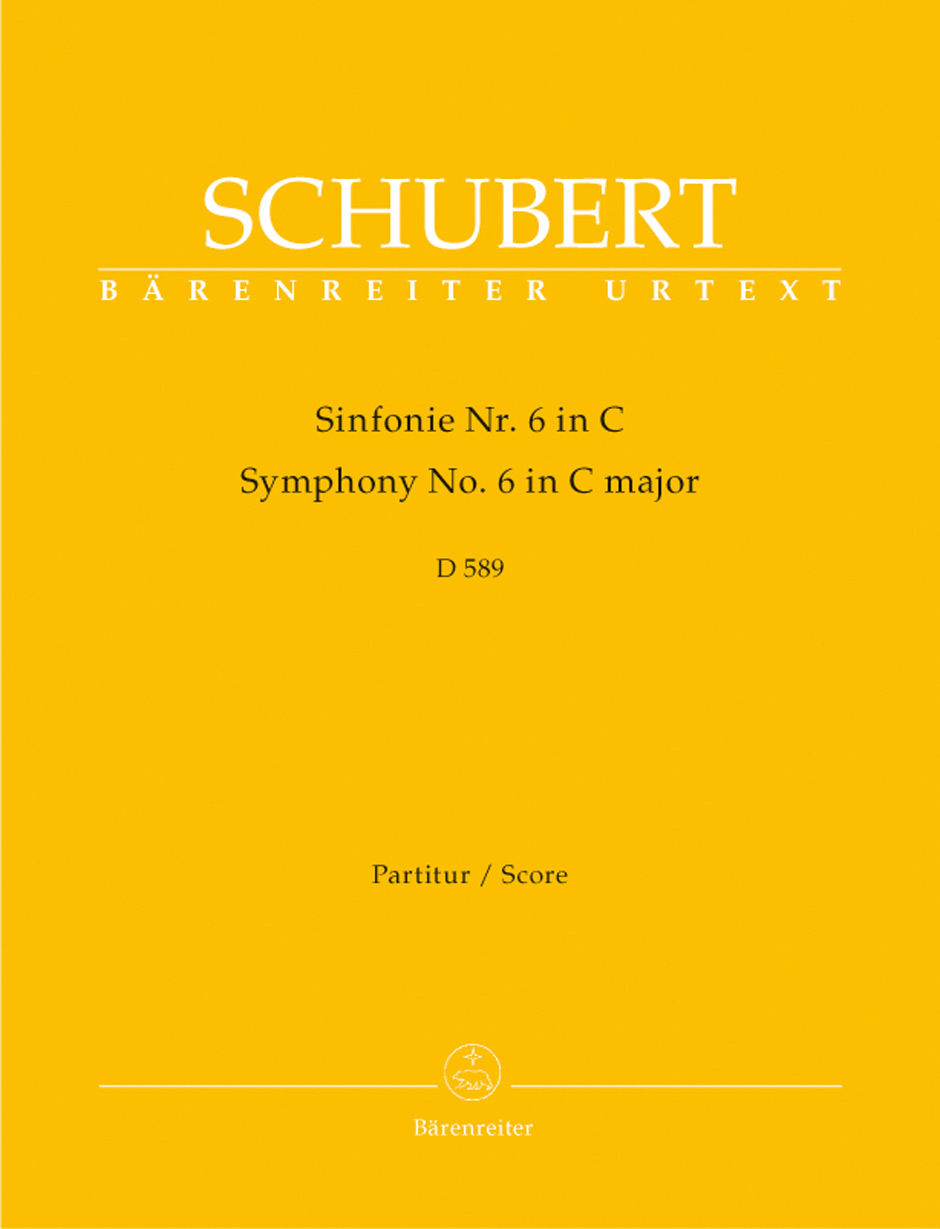 Franz Schubert: Symphony No.6 In C D 589: Orchestra: Score