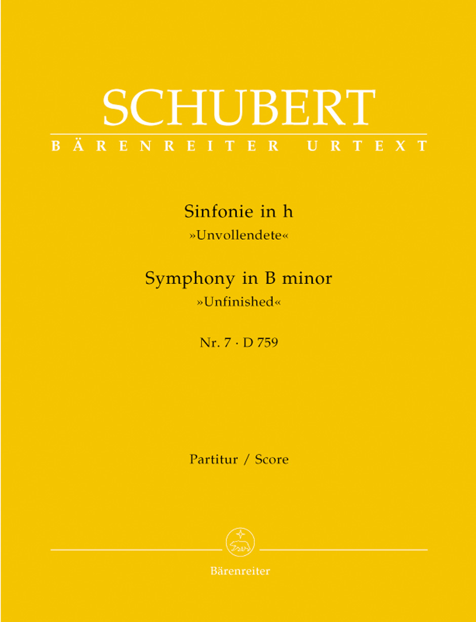 Franz Schubert: Symphony No.7 In B Minor D 759 - Unfinished: Orchestra: Score