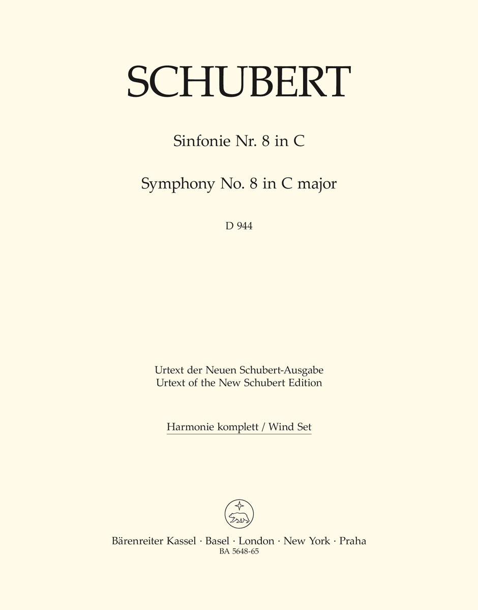 Franz Schubert: Symphony No.8 In C D 944 The Great: Orchestra: Parts