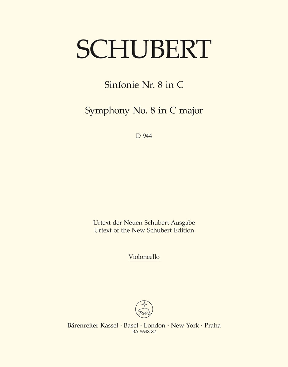 Franz Schubert: Symphony No.8 In C D 944 The Great: Orchestra: Part