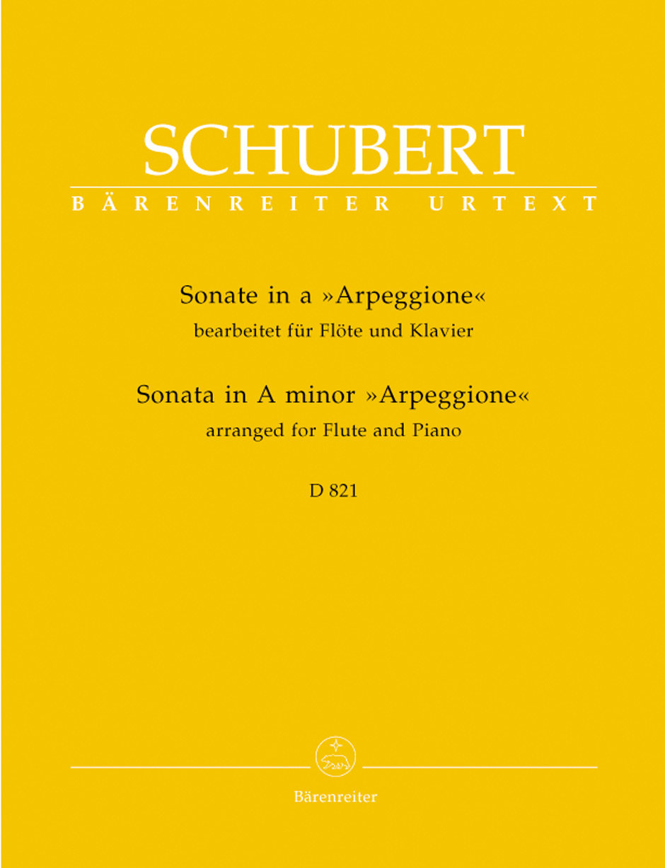 Franz Schubert: Sonate A Arpeggione: Flute: Instrumental Work