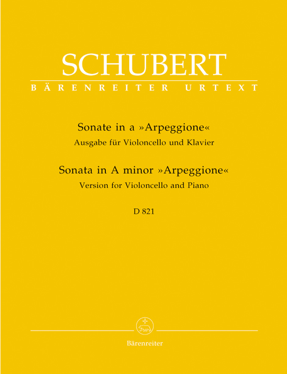 Franz Schubert: Sonate A Arpeggione: Cello: Instrumental Work