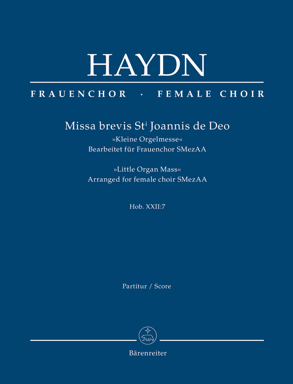 Franz Joseph Haydn: Missa Brevis St Joannis De Deo - Little Organ Mass: Upper