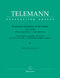 Georg Philipp Telemann: Paris Quartets Vol.2: Chamber Ensemble: Score and Parts