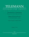 Georg Philipp Telemann: Der Harmonische Gottesdienst: Mezzo-Soprano: Score and
