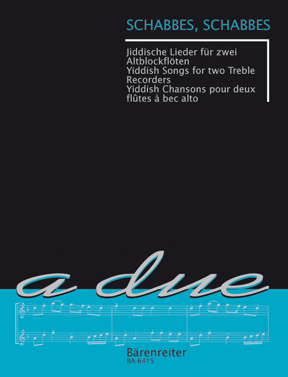 Jiddische Lieder: Recorder Ensemble: Instrumental Work
