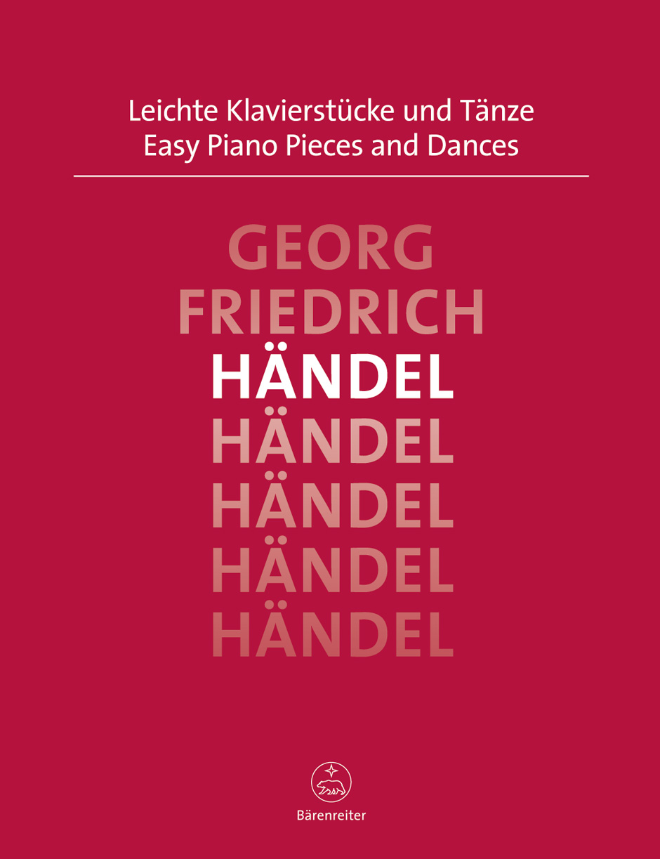 Georg Friedrich H�ndel: Easy Piano Pieces And Dances: Piano: Instrumental Album