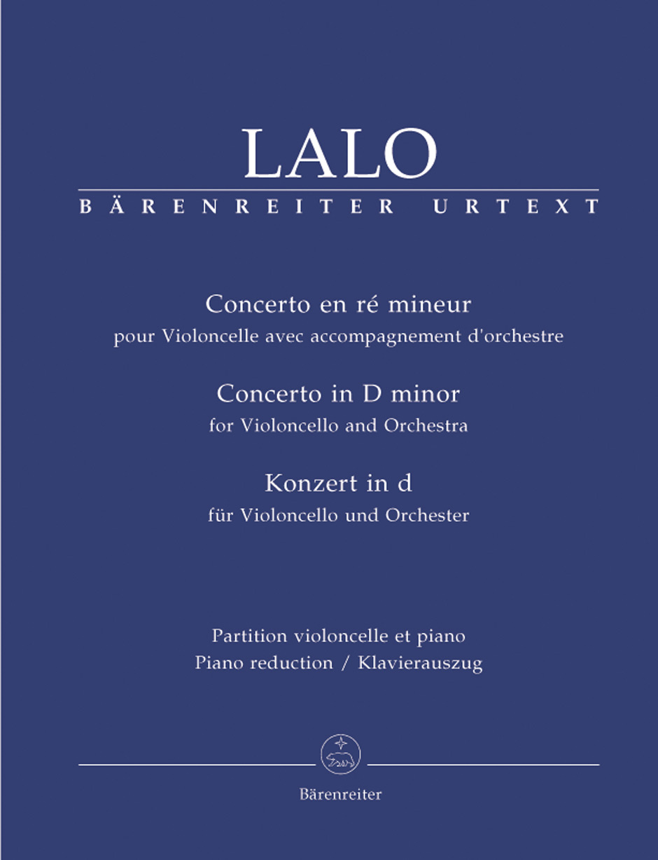 Edouard Lalo: Cello Concerto in D minor: Cello: Instrumental Work