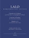 Edouard Lalo: Cello Concerto in D minor: Cello: Instrumental Work