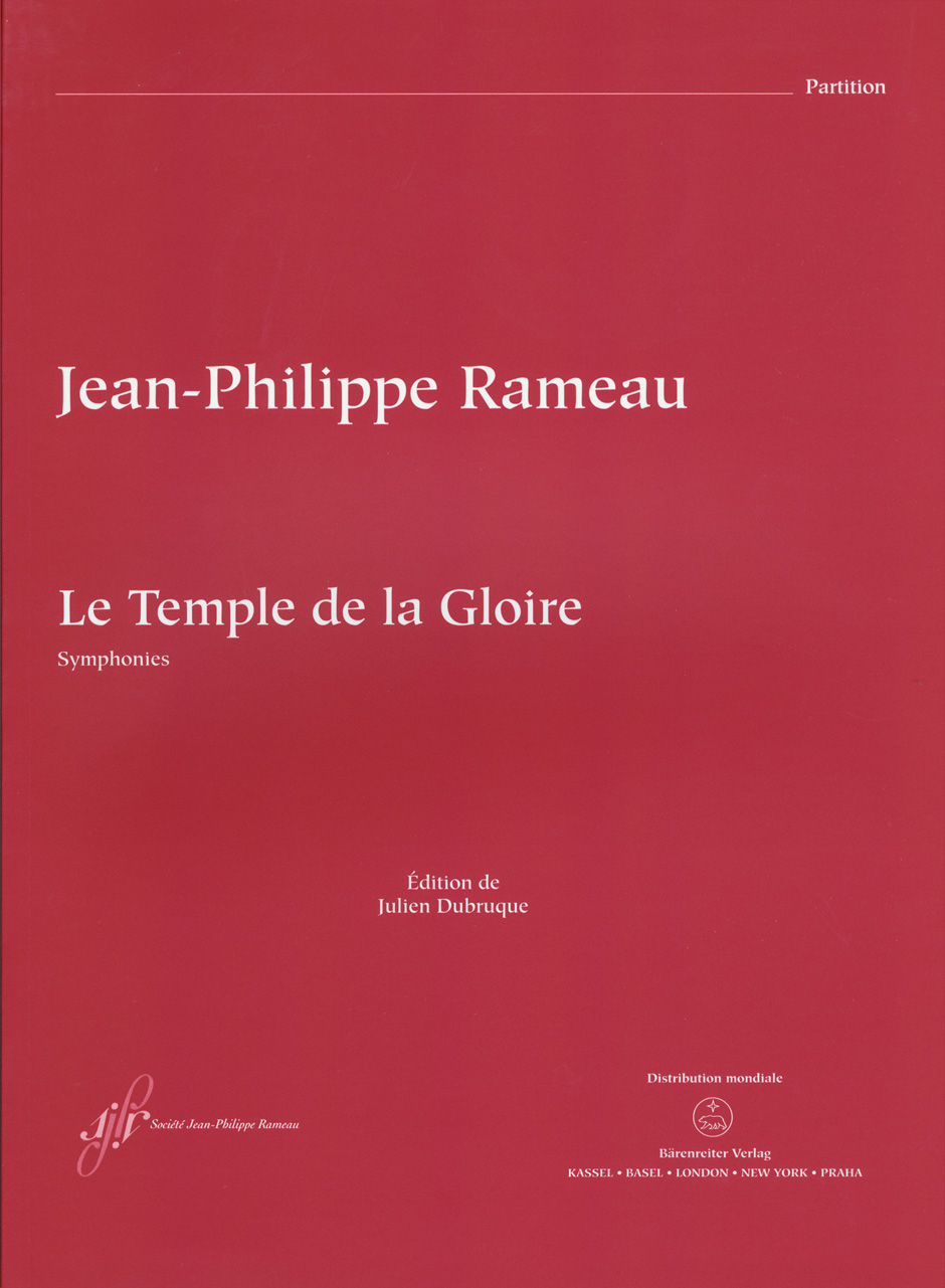 Jean-Philippe Rameau: Le Temple de la Gloire RCT 59: Orchestra: Score