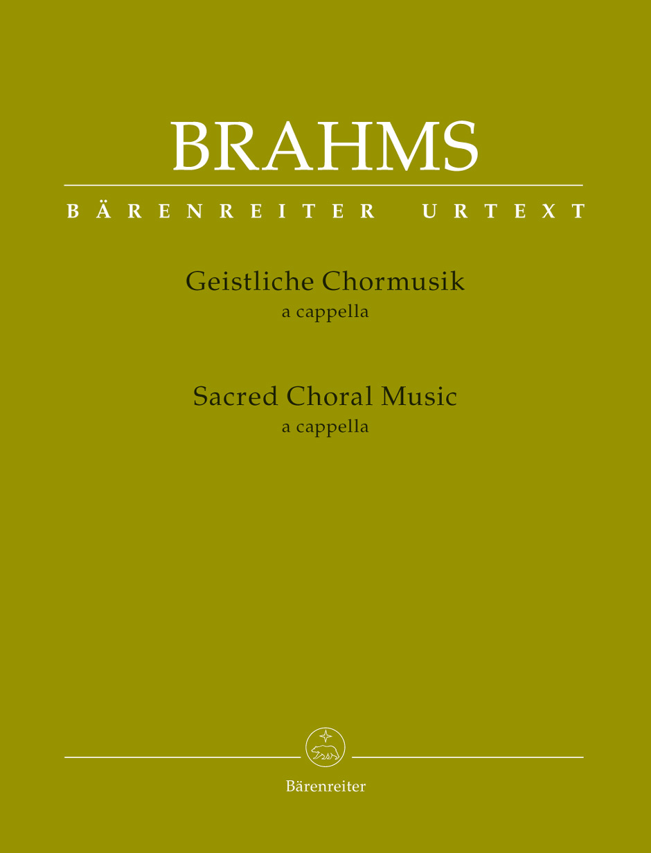 Johannes Brahms: Sacred Choral Music A Cappella: Mixed Choir: Vocal Score