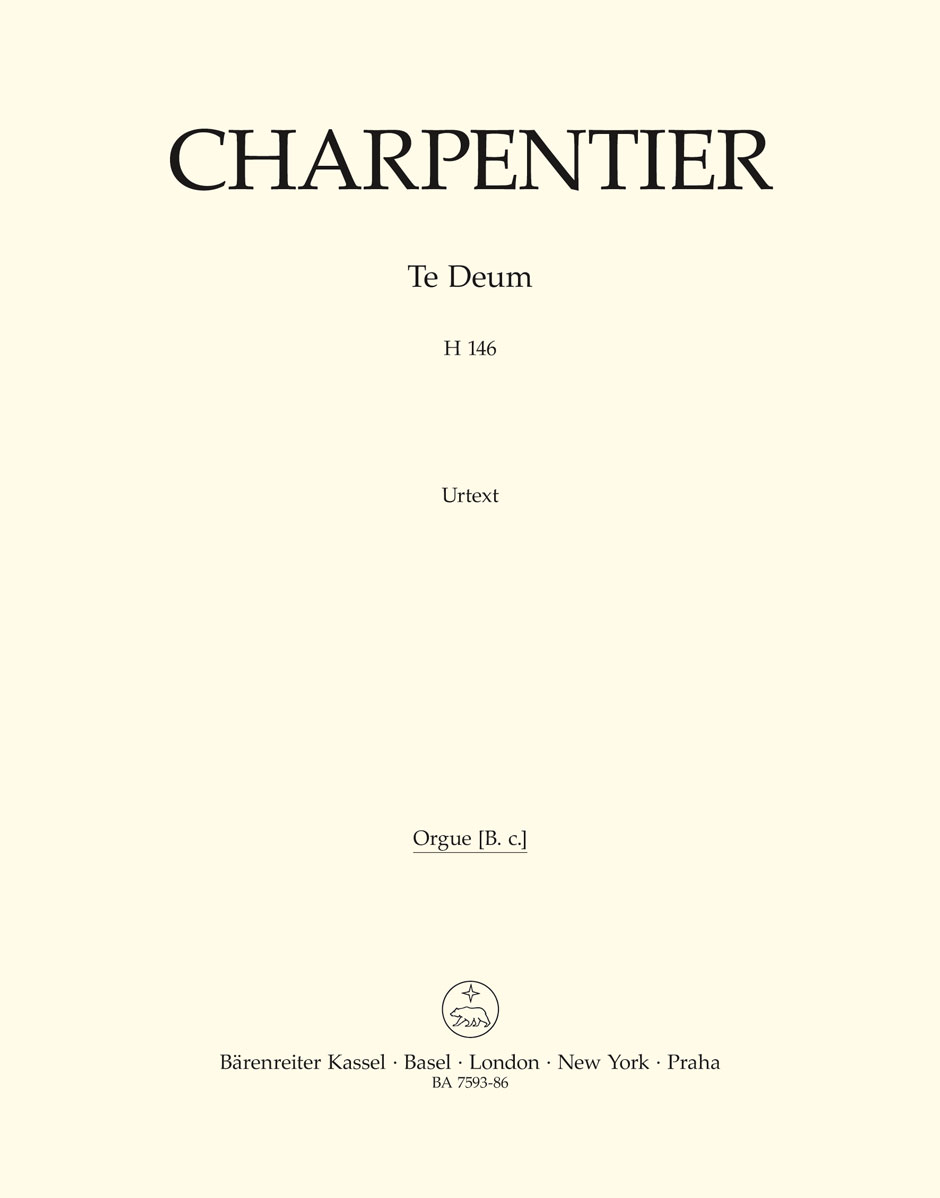 Marc-Antoine Charpentier: Te Deum: Mixed Choir: Part