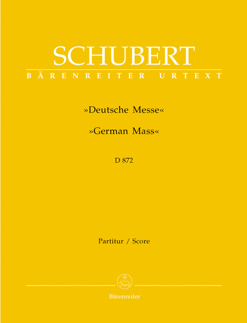 Franz Schubert: German Mass D 872: Mixed Choir: Score