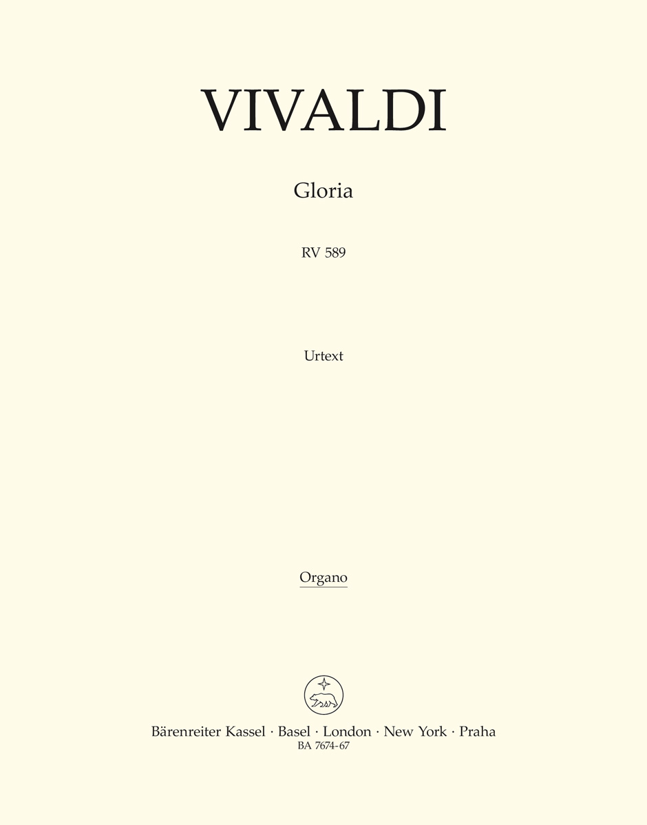 Antonio Vivaldi: Gloria RV 589 (Organ): Mixed Choir: Part