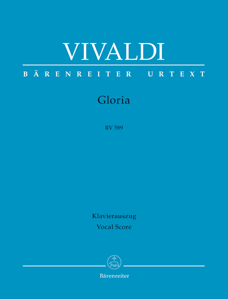 Antonio Vivaldi: Gloria RV 589 (Vocal Score): Mixed Choir: Vocal Score